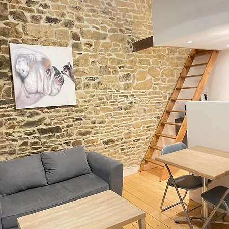 Studio Cosy Au Coeur De Fougères Exterior foto